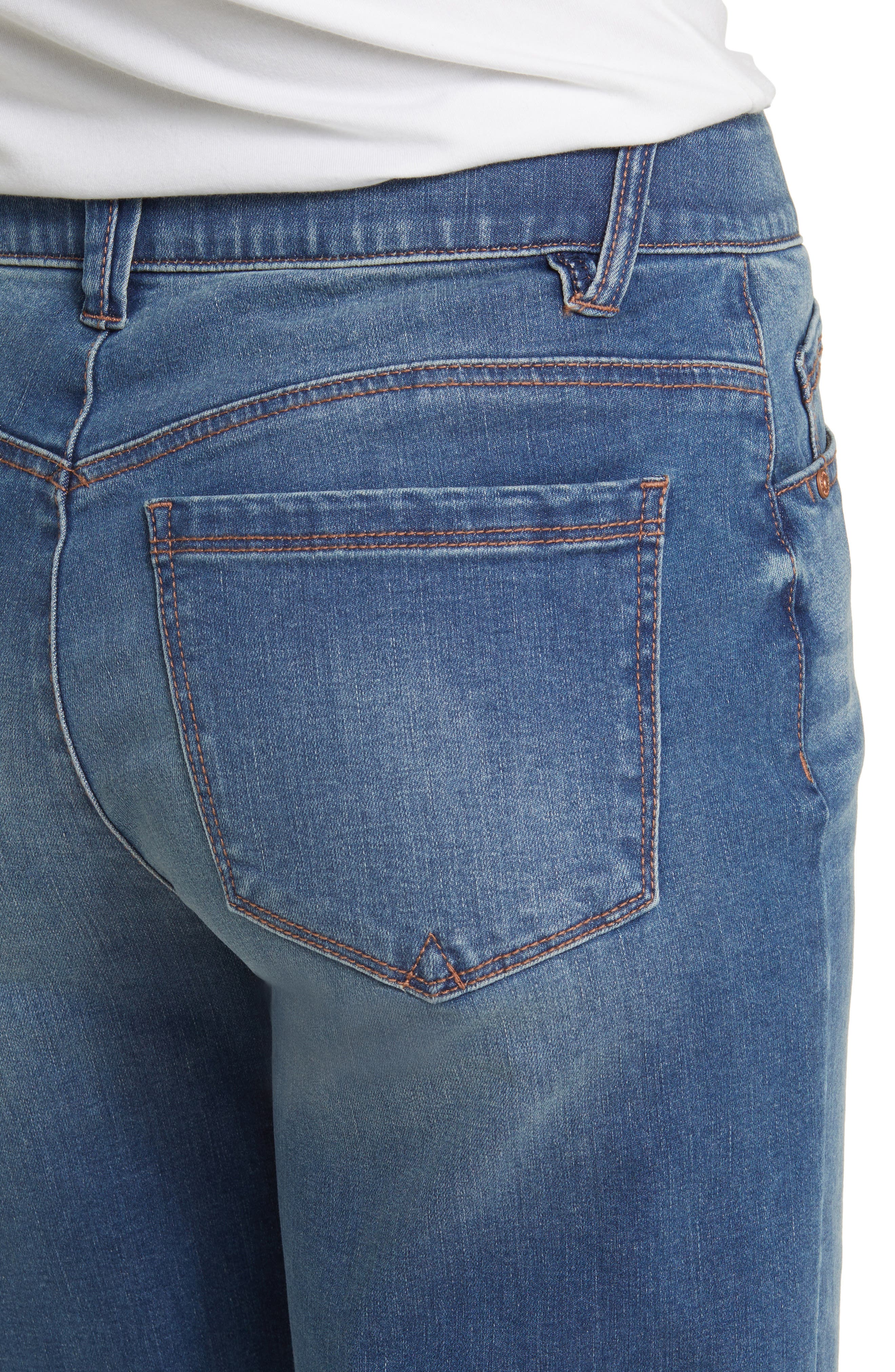 Wit & Wisdom Sam High Waist Wide Leg Jeans — фото 4