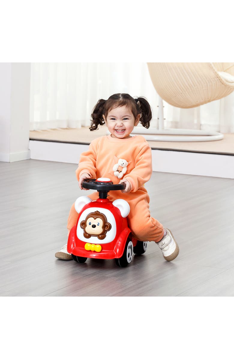 Trimate Foot To Floor Rideon Car W/ Music, Alternate, color, Multicolored