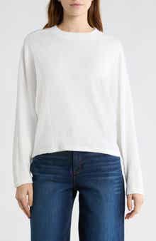 Democracy Textured Knit Dolman Sleeve Top