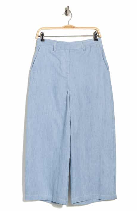 TWP Howard Cropped Wide Leg Pants