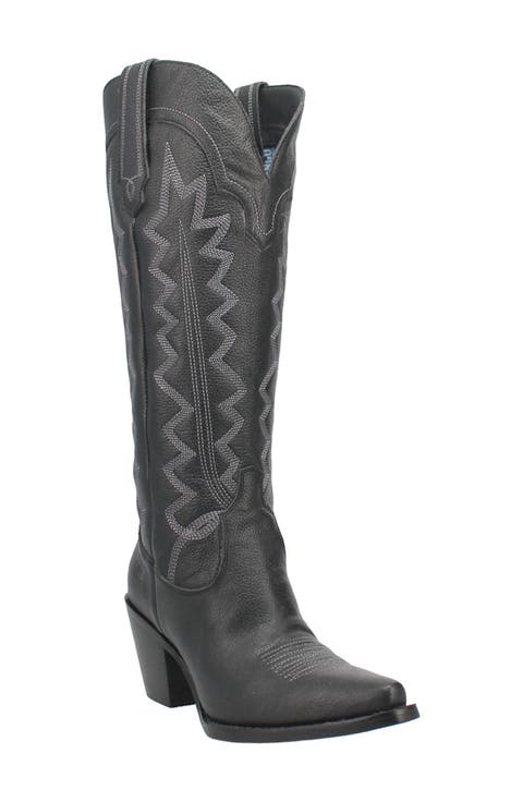 Knee High Western Boot (Women) (Narrow Calf)