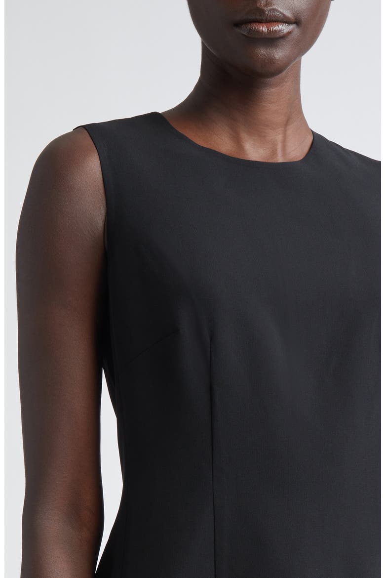 Harpson Sleeveless Sheath Dress, Alternate, color, BLACK