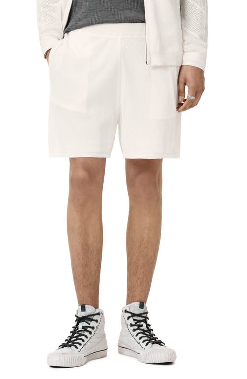 JOHN VARVATOS JOHN VARVATOS MARVIN MESH SWEATER SHORTS