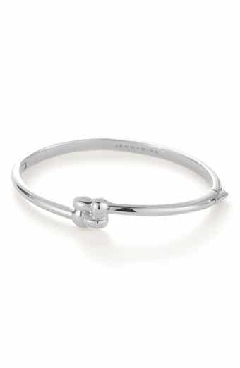 Slim Woven Square Bangle