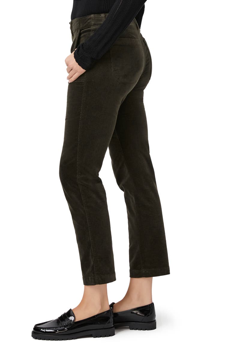 Mayslie Patch Pocket Ankle Straight Leg Jeans, Alternate, color, SHADED GLEN