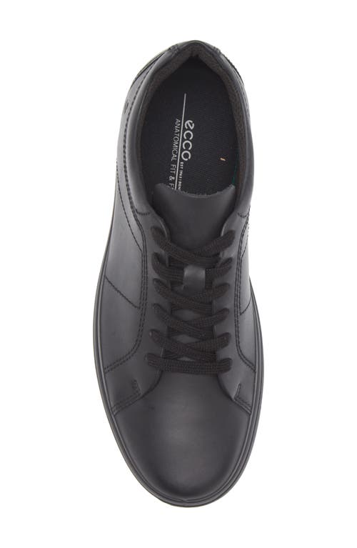 Ecco Classic Low Top Sneaker In Black/black