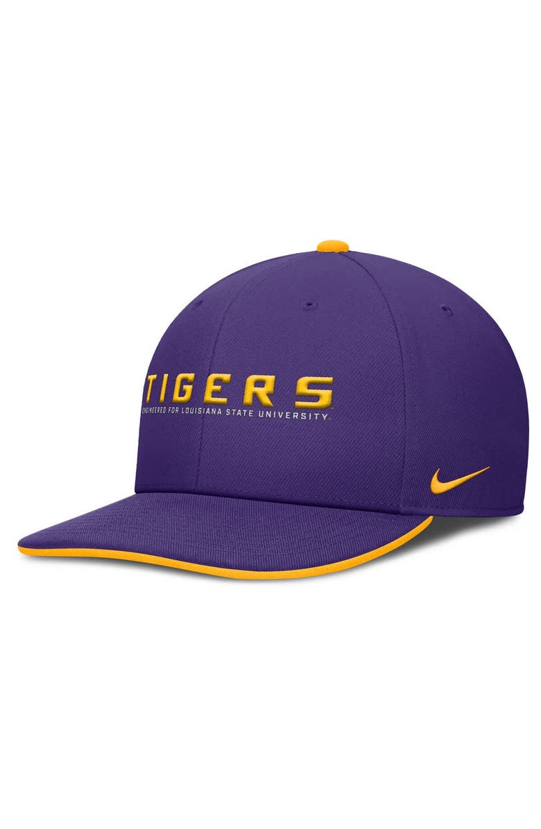 Nike Men's Nike Purple LSU Tigers 2025 On-Field Pro Performance Adjustable Hat, Main, color, Purple