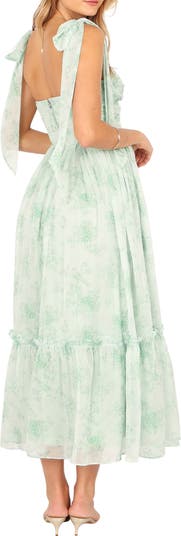 Floret Midi A-Line Sundress