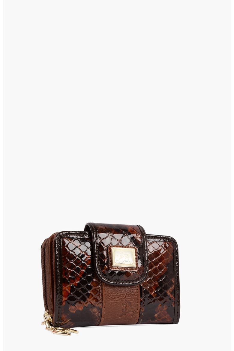 Honor Leather Wallet 218, Alternate, color, Camel Brown