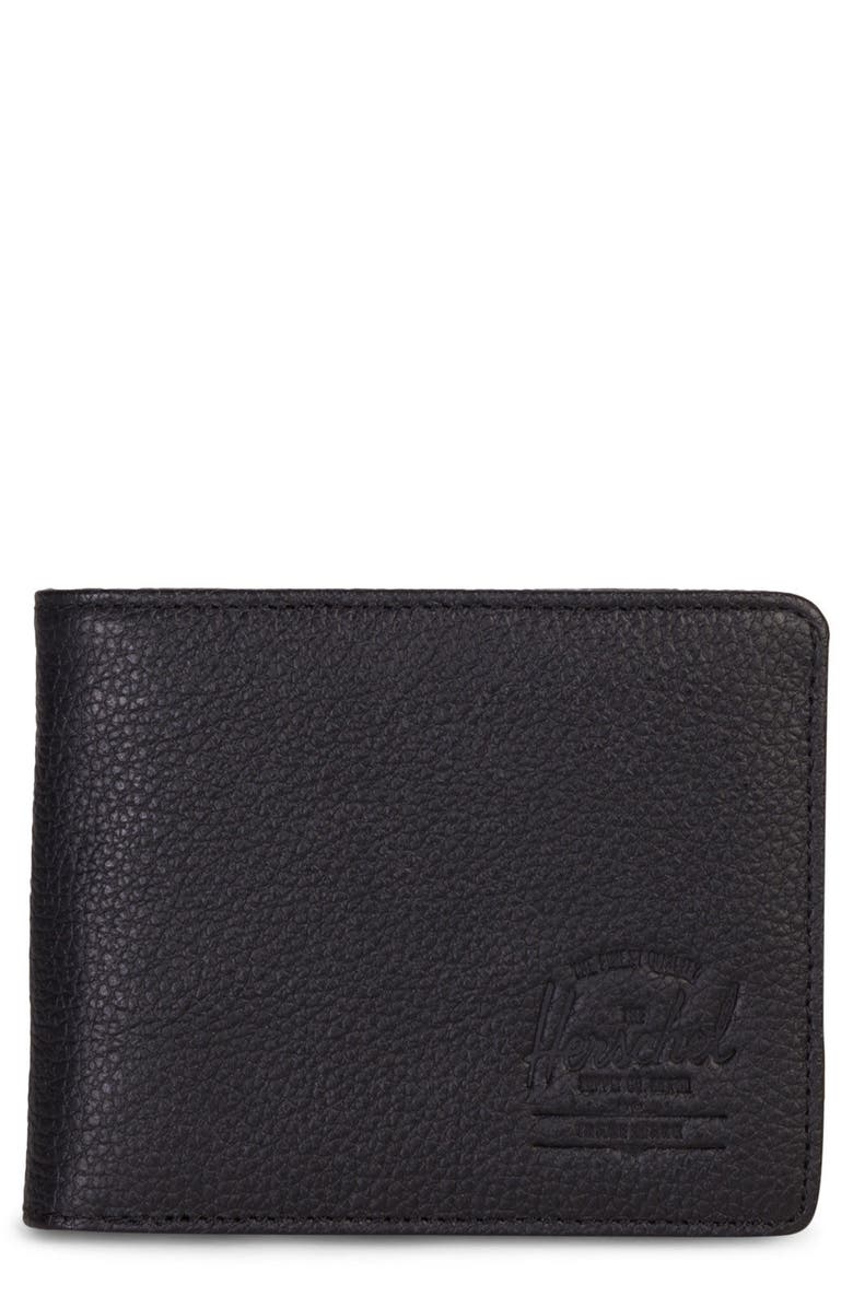 Herschel Supply Co. Hank Leather Wallet, Main, color, 