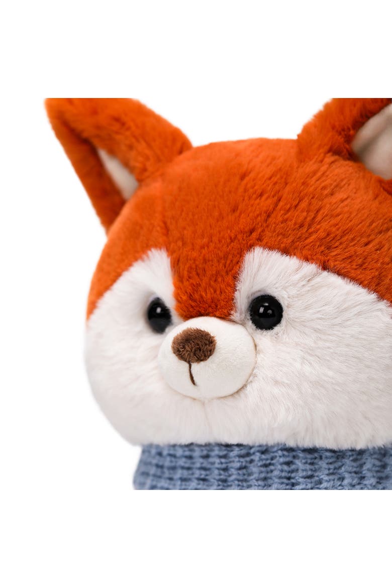 Mini Scarf Fox 9.8in Plush, Alternate, color, Multicolored
