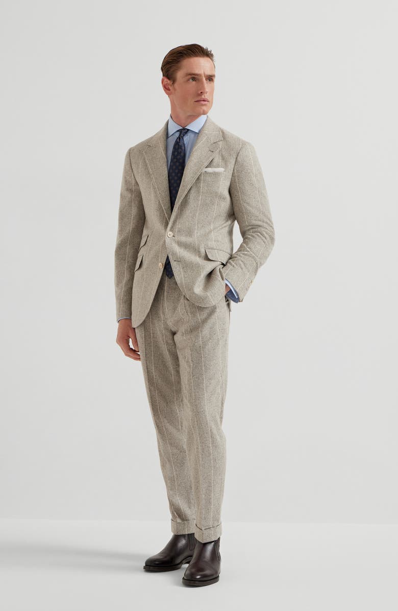 Brunello Cucinelli Oxford shirt, Alternate, color, Azure