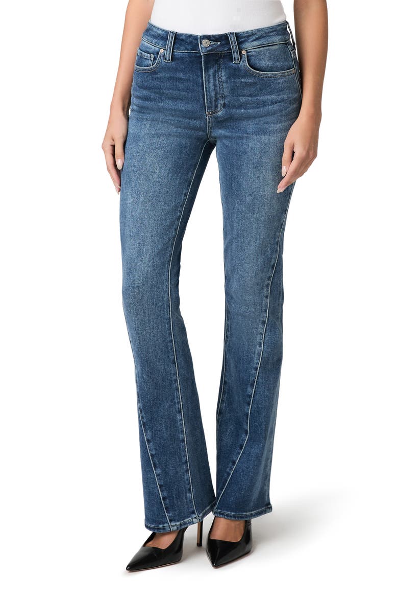 Laurel Canyon Twisted Seam Bootcut Jeans, Main, color, BOWERY