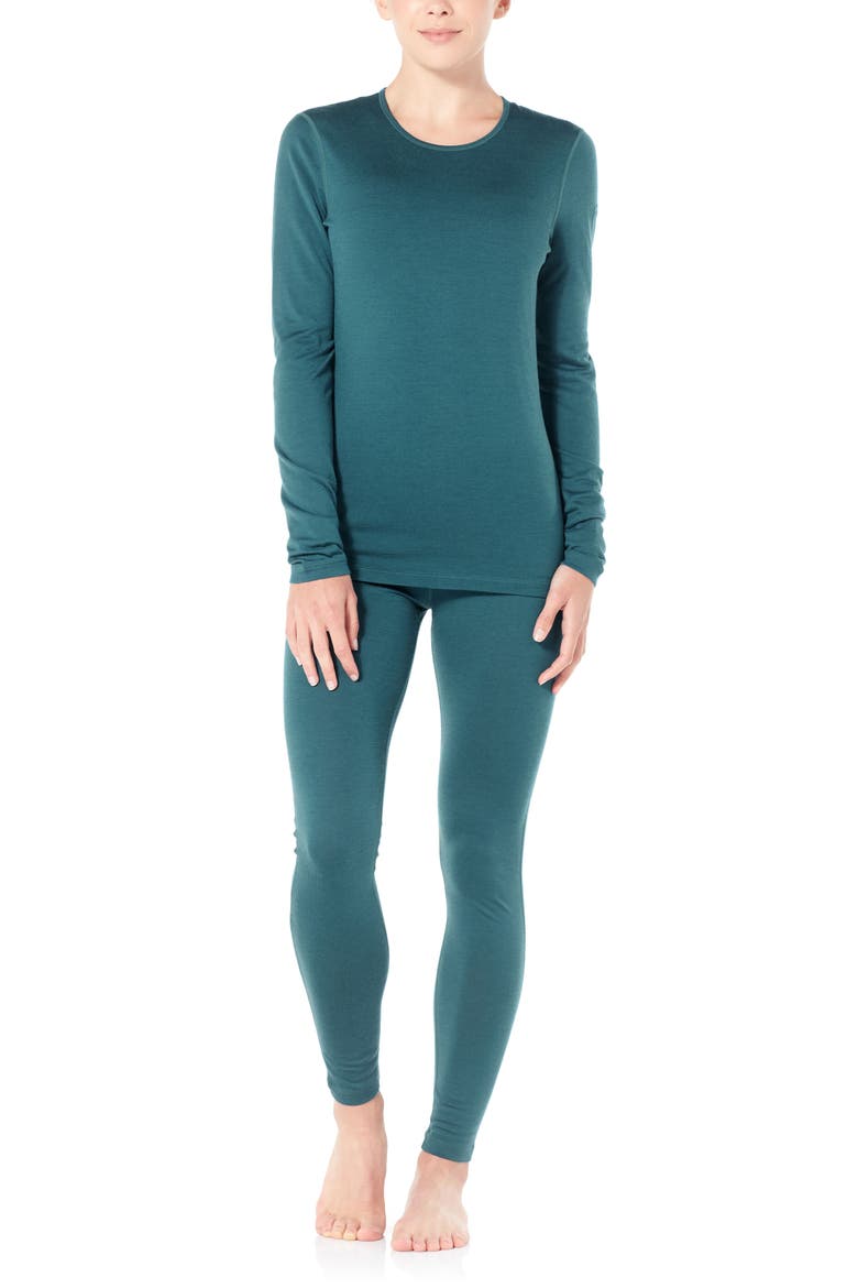 Merino 200 Oasis Long Sleeve T-Shirt, Alternate, color, MIDNIGHT NAVY