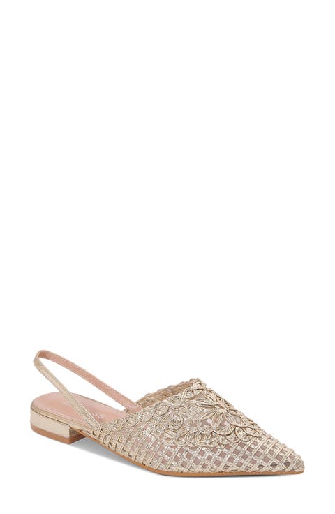 Lacey Slingback Flat