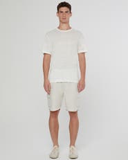 Onia Air Linen Pull-on Cargo Short