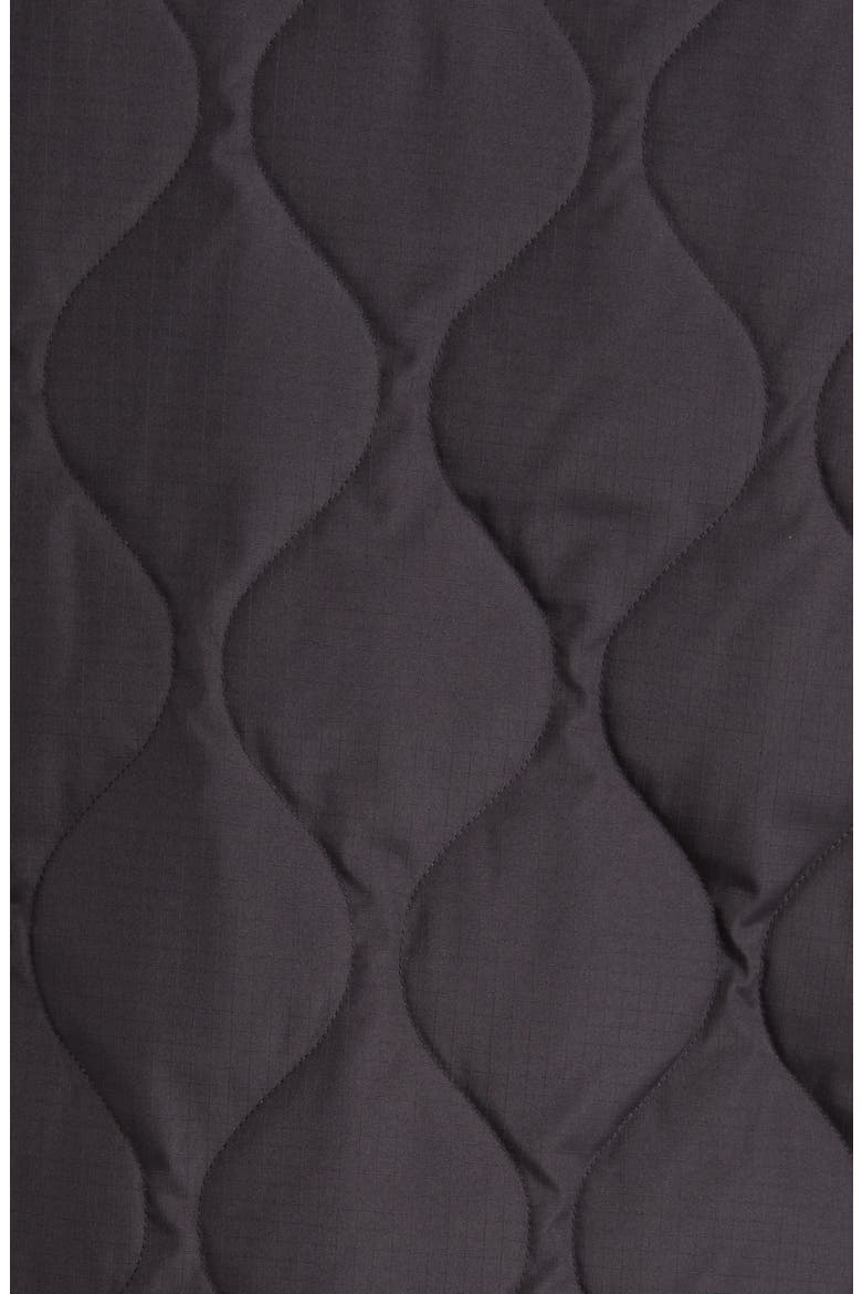 Water Repellent Packable Quilted 800 Fill Power Down Vest, Alternate, color, BLACK