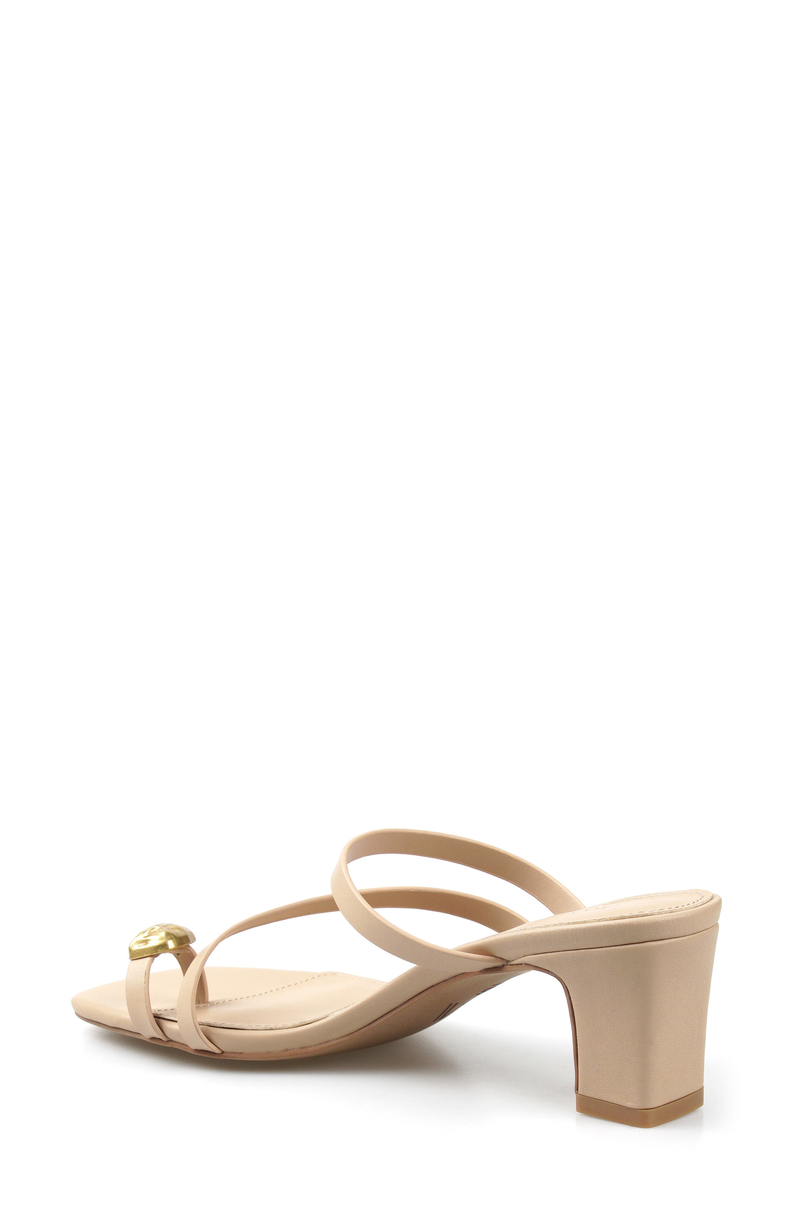 Pauliana Leather Sandal, Alternate, color, NATURAL LEATHER O