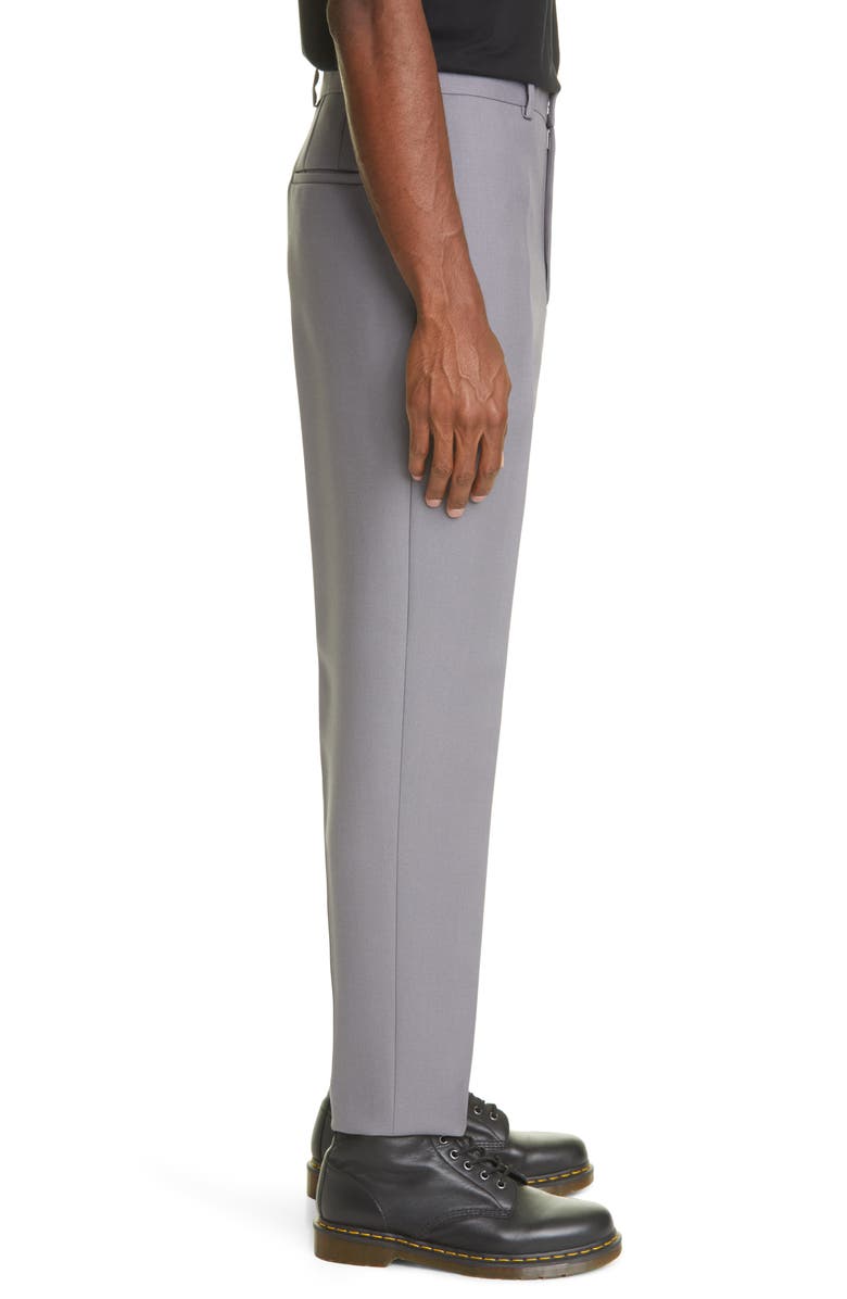 Jil Sander Wool Slim Trousers, Alternate, color, Lilac Grey