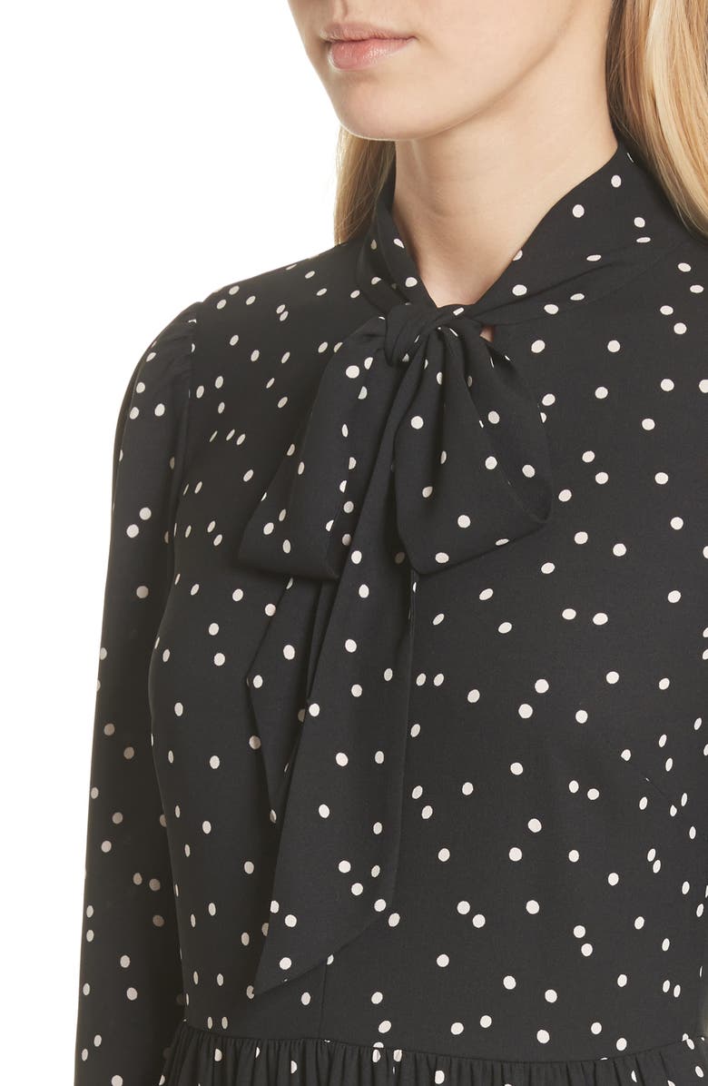 Kate Spade New York scatter dot shirtdress, Alternate, color, 