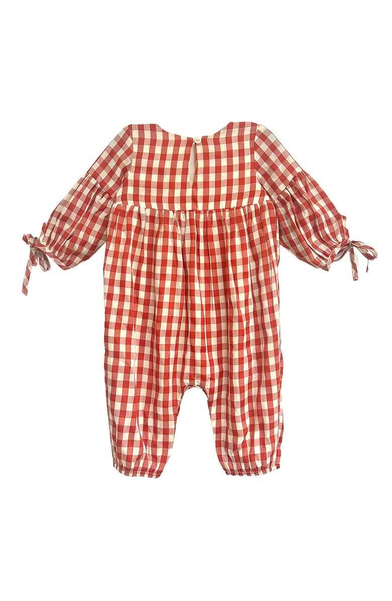 Mabel + Honey Tis' the Season Romper, Alternate, color, Red