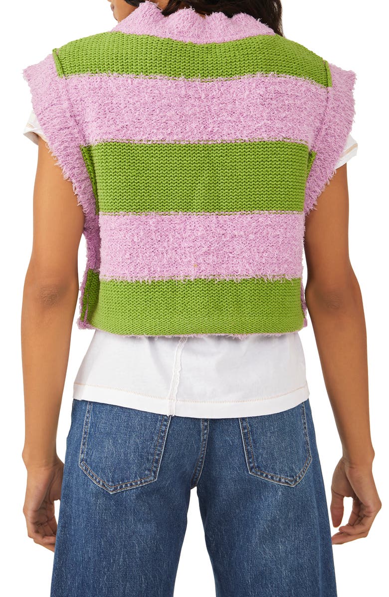 Free People Diamonds for Days Sweater Vest, Alternate, color,