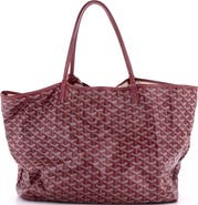Pre-Owned Goyard Saint Louis Tote Coated Canvas GM