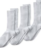 Lands' End Crew Socks 3 Pack