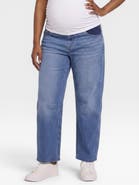 MOTHERHOOD MATERNITY Under the Belly Dart Barrel Leg Jean