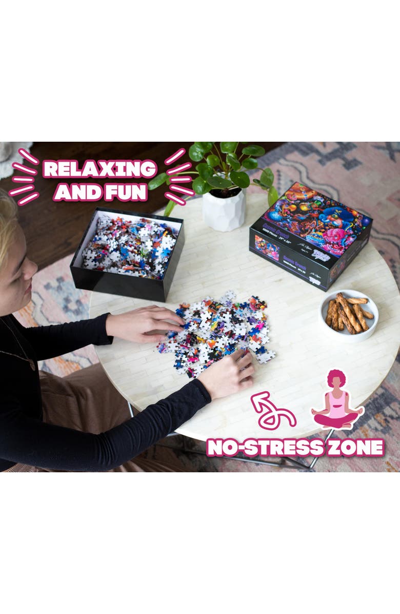 Toynk Cosmic Crunch Breakfast Cereal Puzzle By Joe Simko | 1000 Piece Jigsaw Puzzle, Alternate, color, Multi-Color