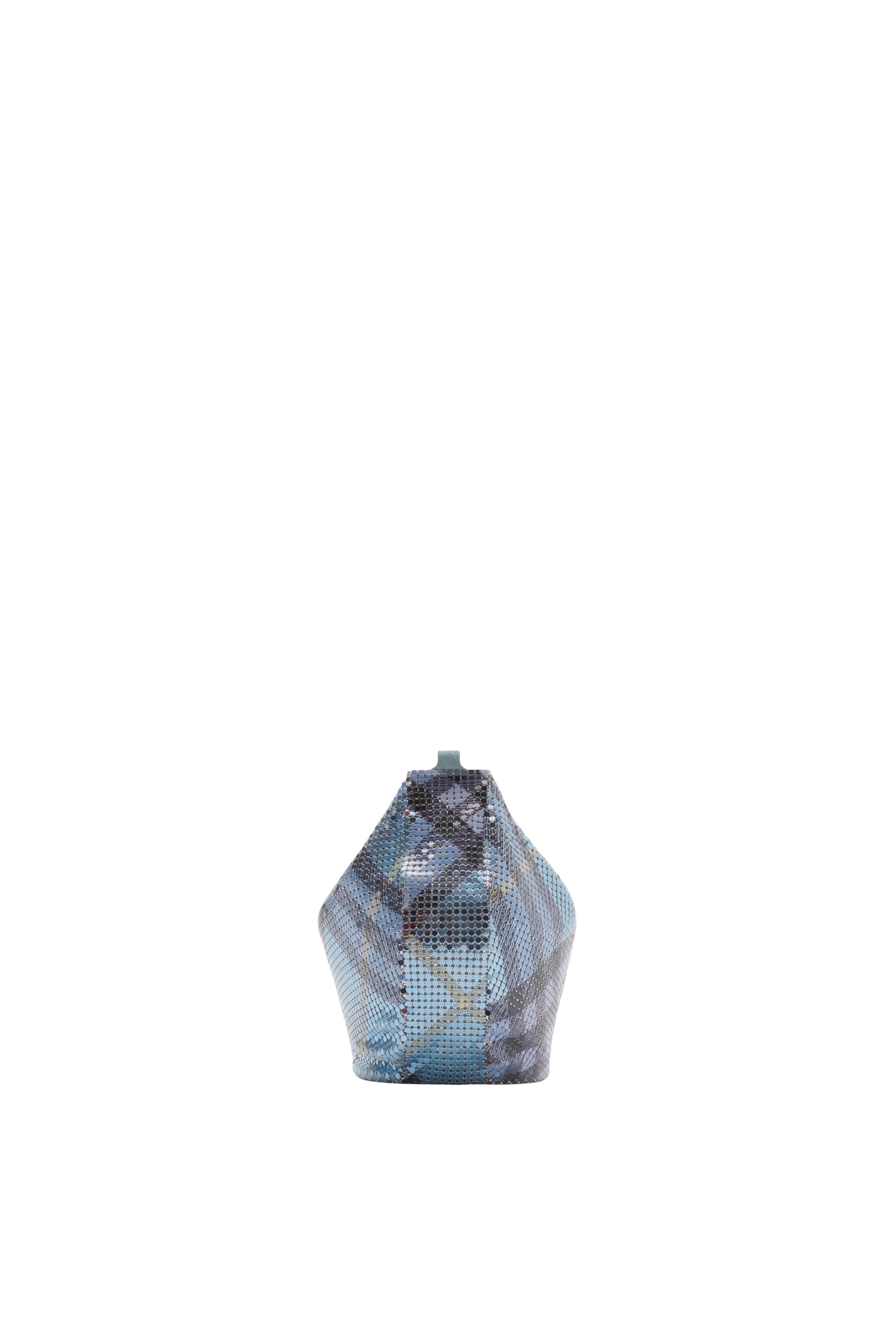 Burberry Chainmail Bag, Alternate, color, Flood Blue