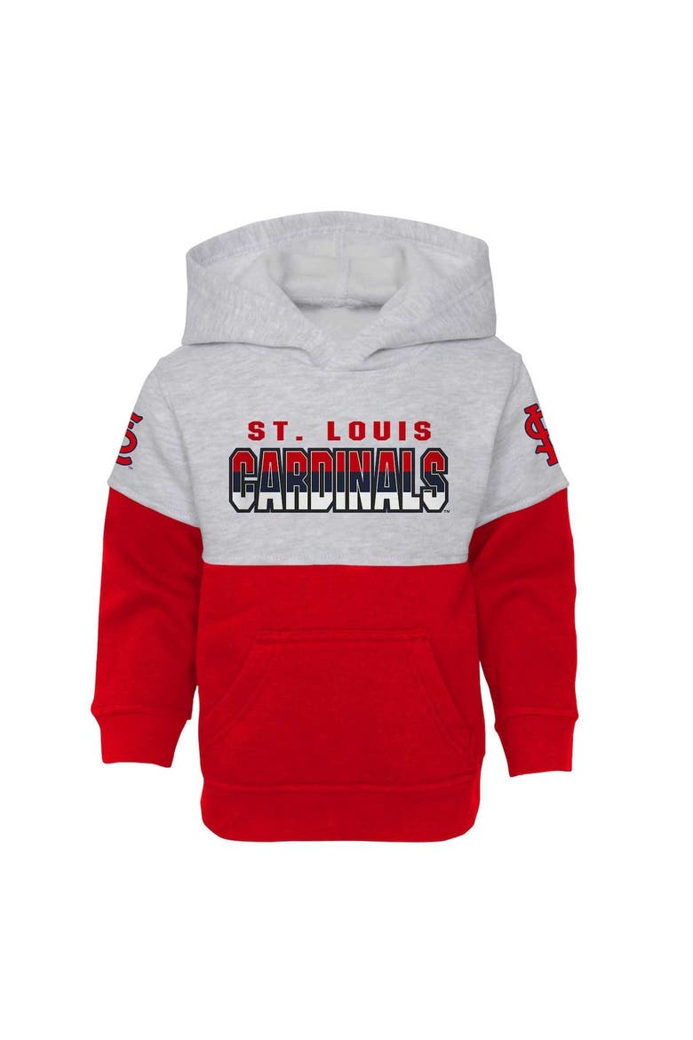 Toddler Red/Heather Gray St. Louis Cardinals Two-Piece Playmaker Set, Alternate, color, Red