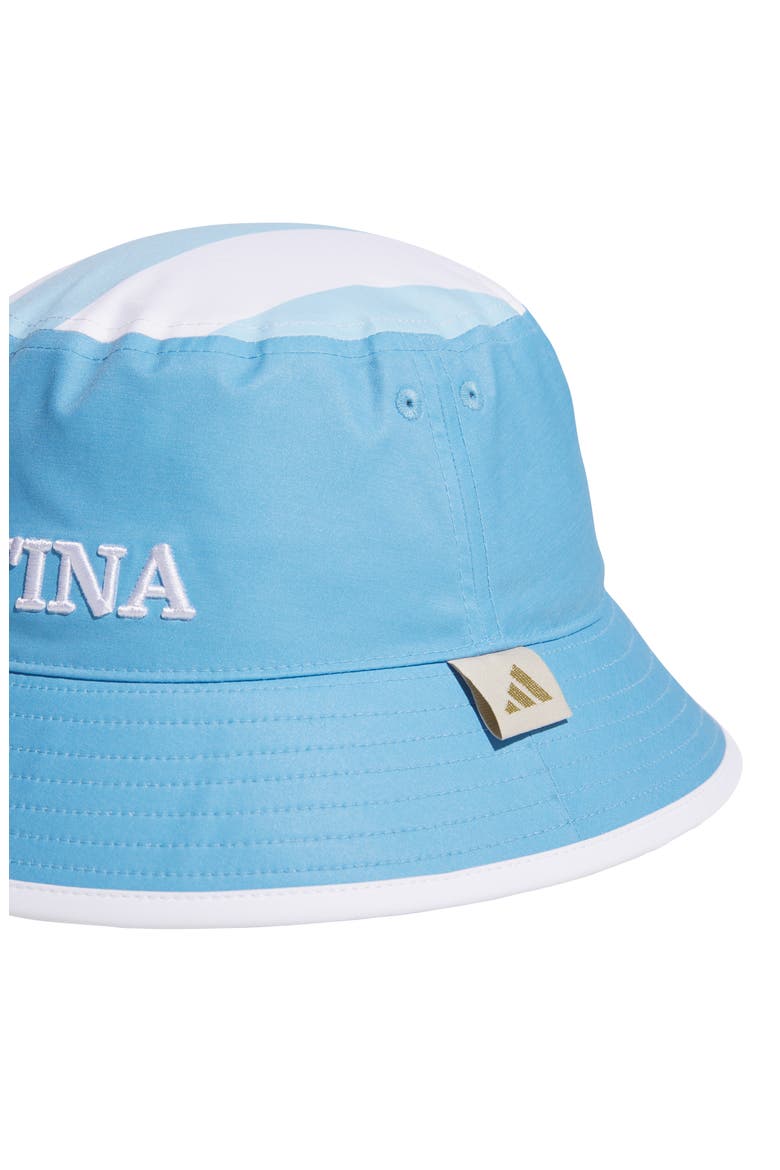 Argentina Fan Bucket Hat, Alternate, color, LIGHT BLUE/ ICEY BLUE/ WHITE