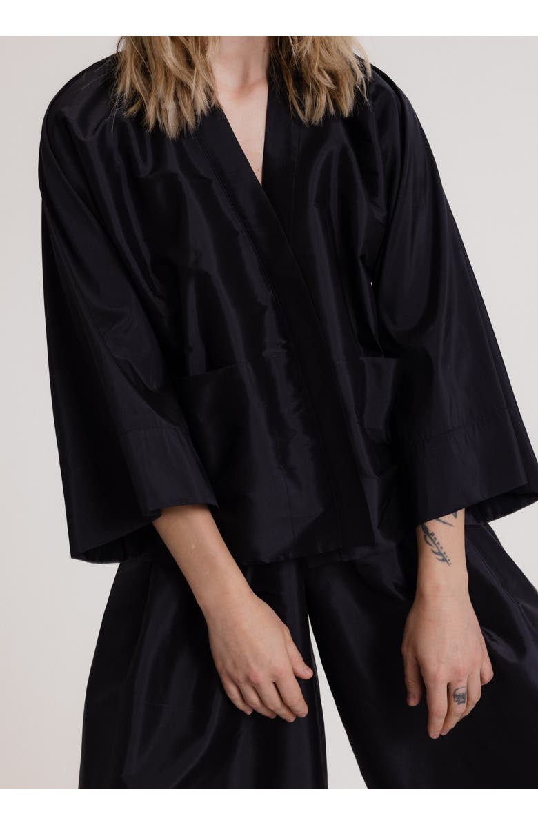 Alas Structured Kimono Jacket, Alternate, color, Black