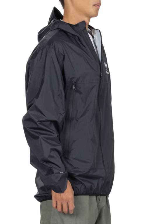 Vast Global Waterproof Rain Jacket In Black