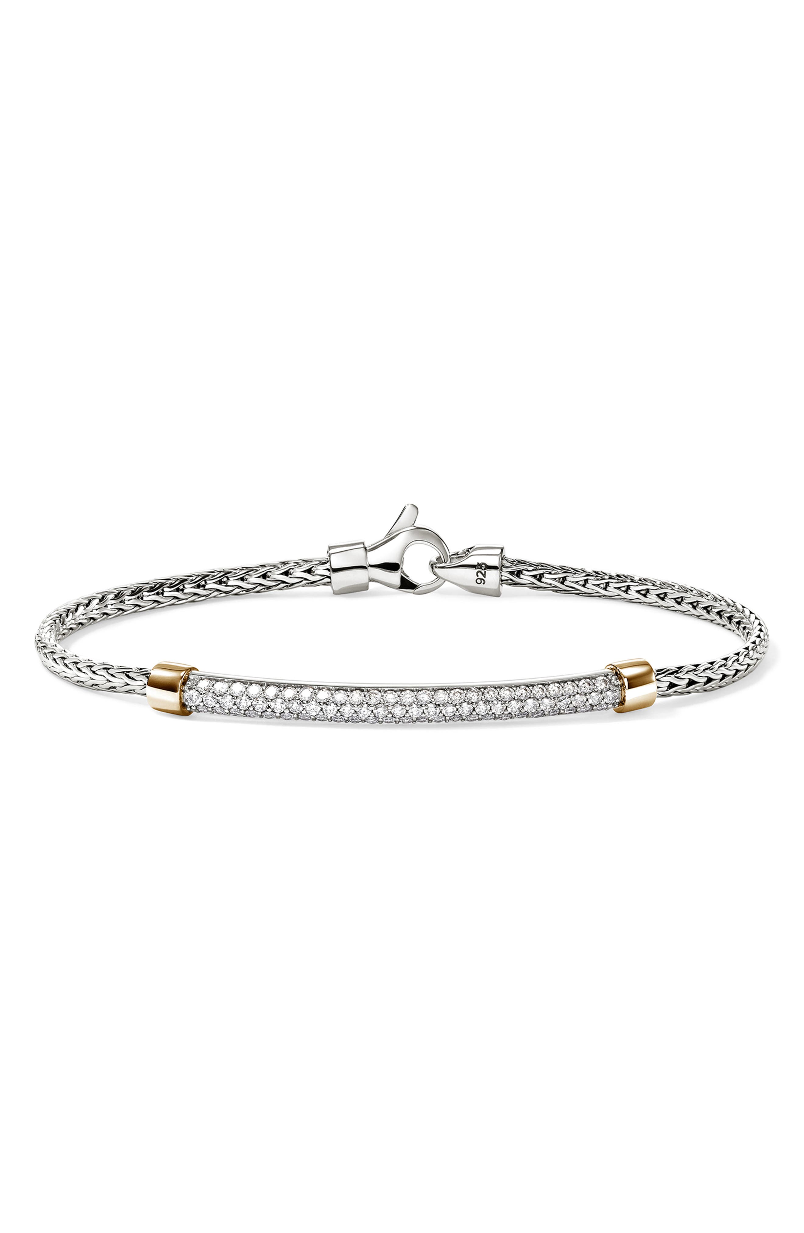 selected SILVER AND GOLD WHITE DIAMOND