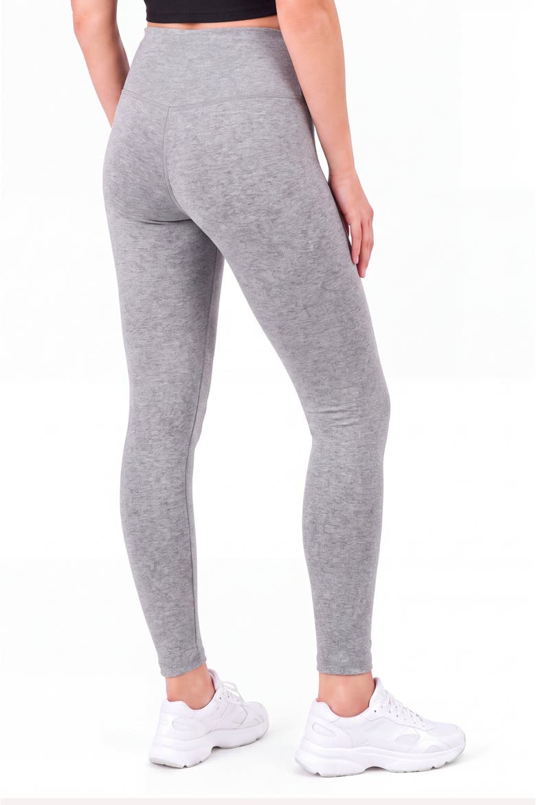 High Waist Yoga Leggings, Alternate, color, Gray