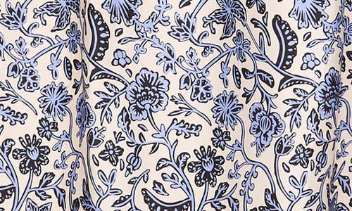Two By Vince Camuto Smocked Waist Skirt In Blue
