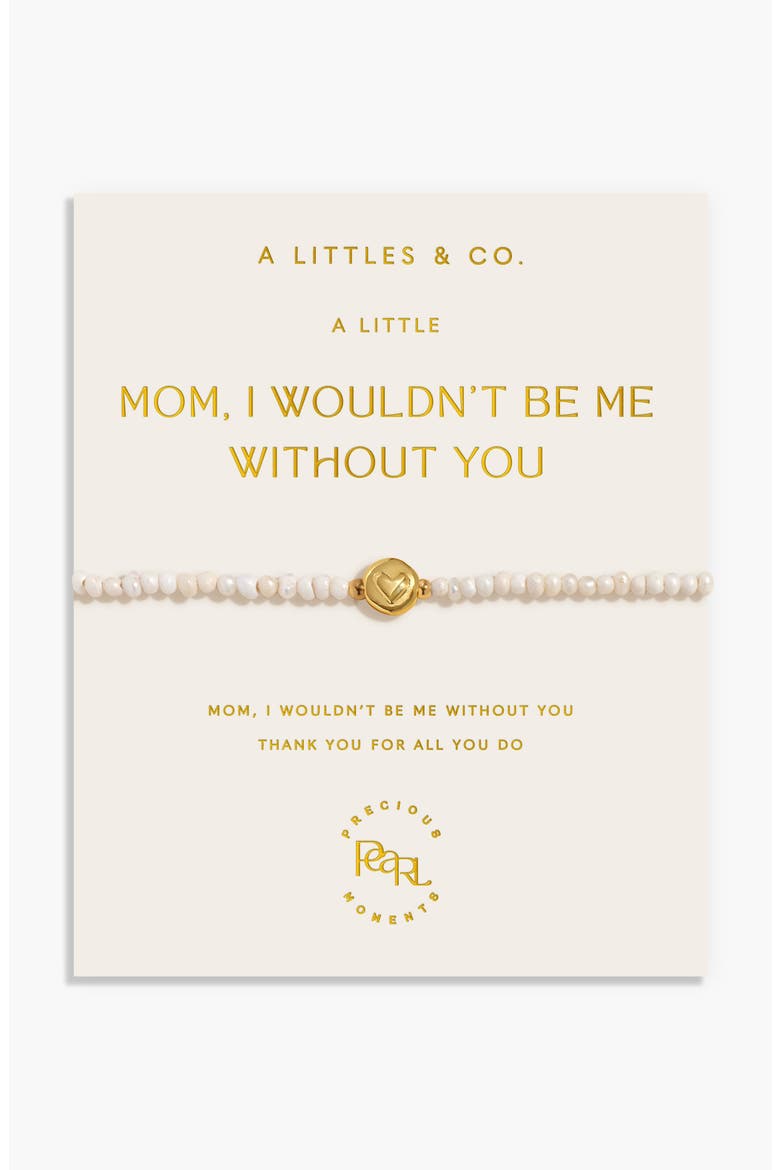 Precious Moments Bracelet, Main, color, Mom, I Wouldn'T Be Me W/O You