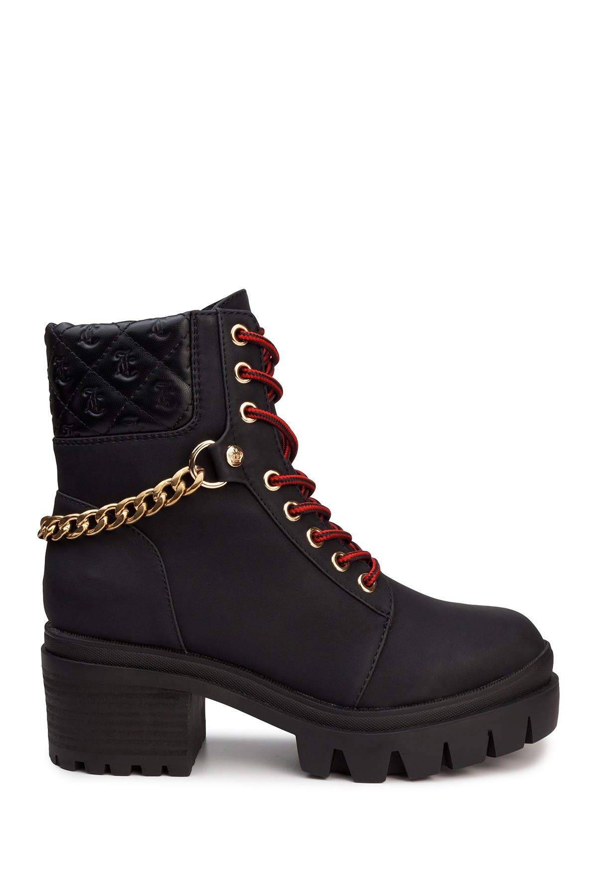 Juicy Couture Question Quilted Chain Fashion Boot (Women) | Nordstromrack