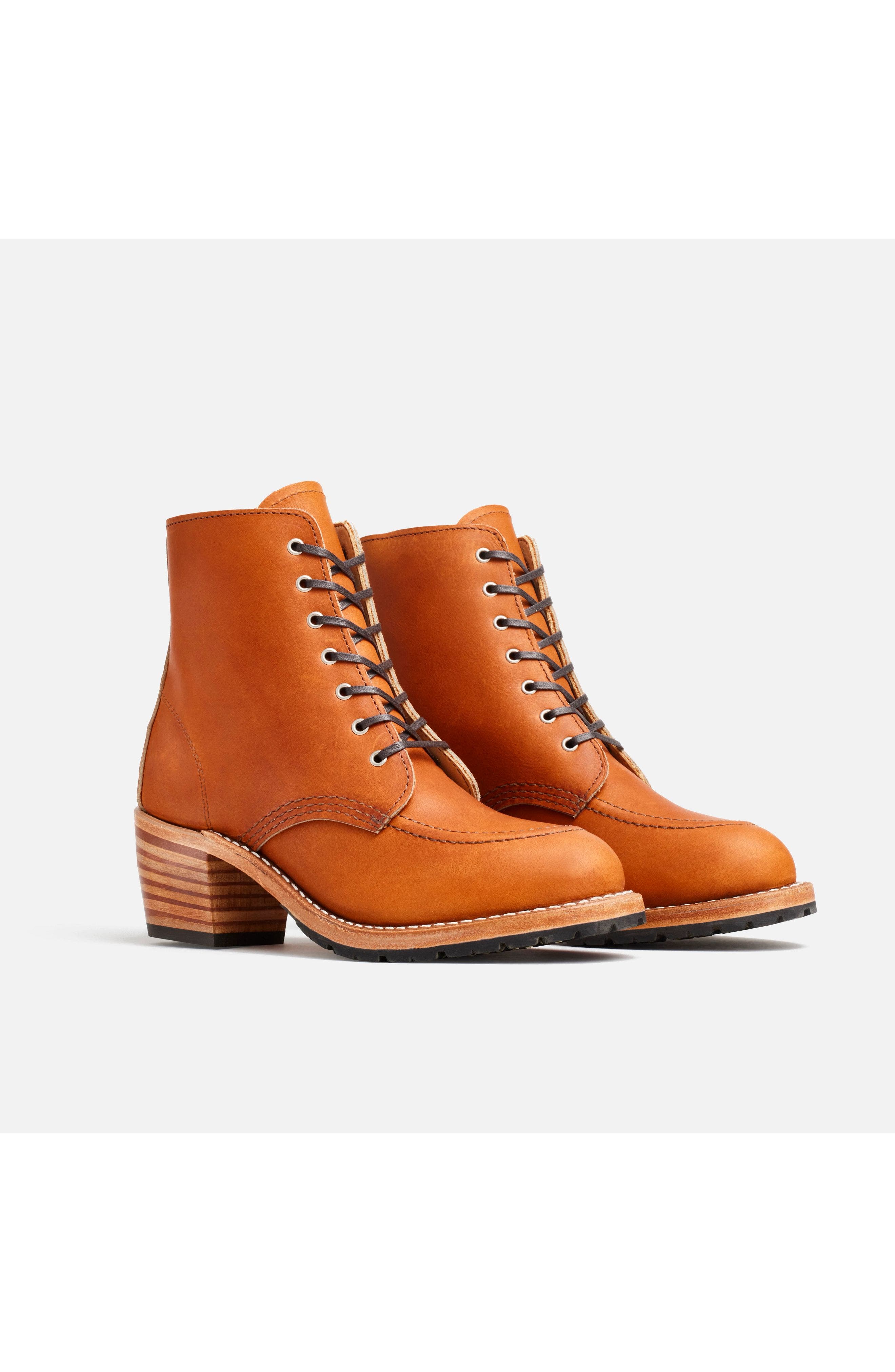 Red Wing Heritage Clara Legacy Leather Boot, Alternate, color, Oro Legacy