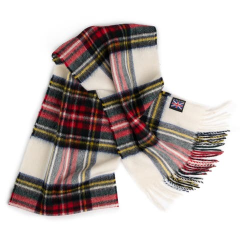 Merino Lambswool Tartan Scarf