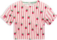 Mini Boden Kids' Dropped Shoulder Terry Cloth T-Shirt