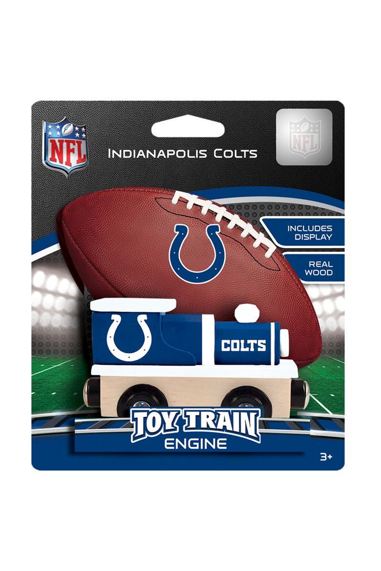Indianapolis Colts Toy Train Engine, Alternate, color, Multicolor