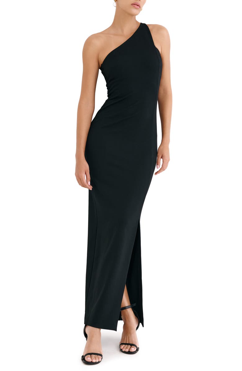 Marcella Elora Asymmetric Dress, Main, color, 