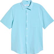 Tommy Bahama Bahama Coast Sintra Stripe IslandZone® Short Sleeve Button-Up Shirt