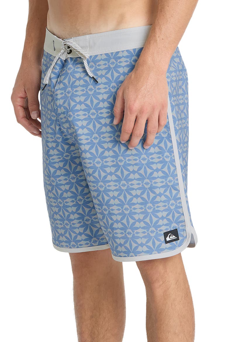 Nature Tile 19 Board Shorts, Alternate, color, QUIET HARBOR