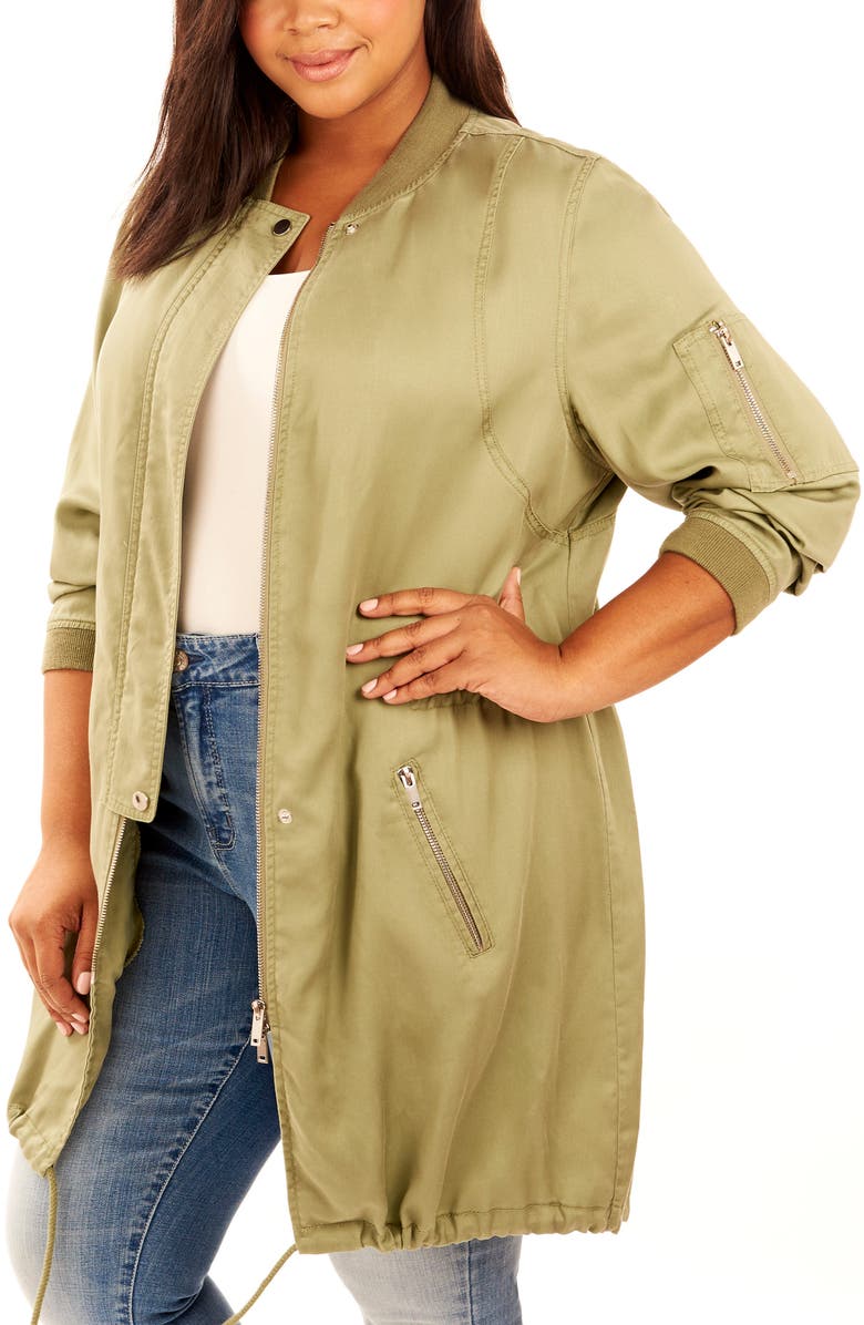 Rebel Wilson X Angels Bomber Anorak, Alternate, color, 