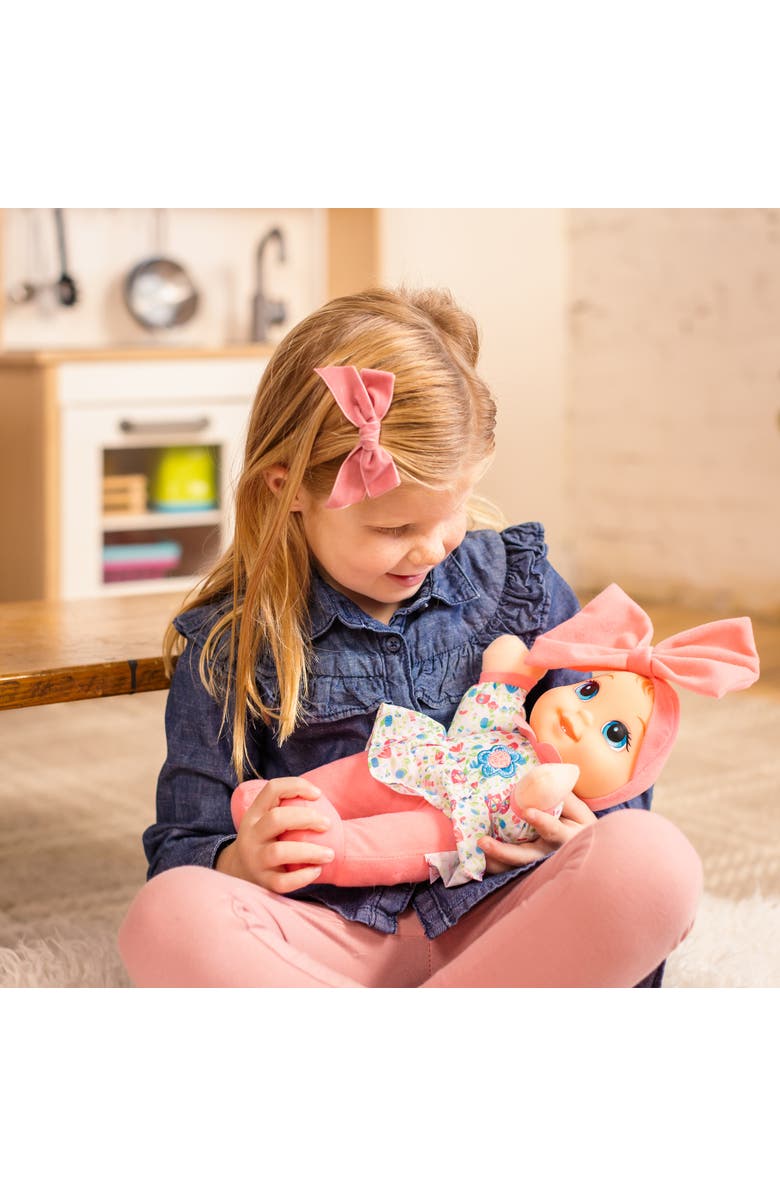 Baby's First Giggles Baby Doll Toy With Floral Top, Alternate, color, 