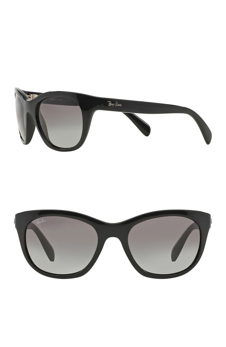 Ray-Ban Highstreet 56mm Cat Eye Sunglasses, Main, color, 